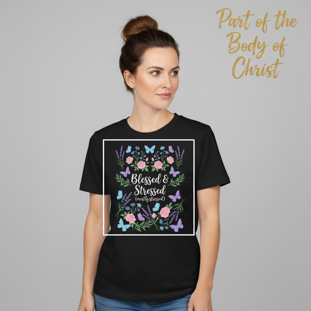 Blessed & Stressed T-Shirt__hero