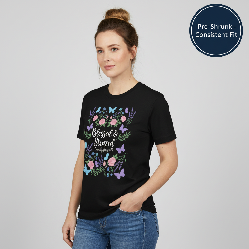 Blessed & Stressed T-Shirt__benefit