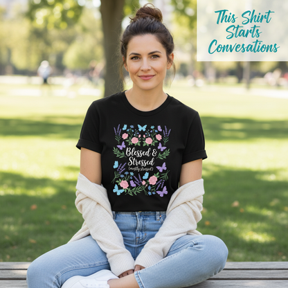 Blessed & Stressed T-Shirt__pair