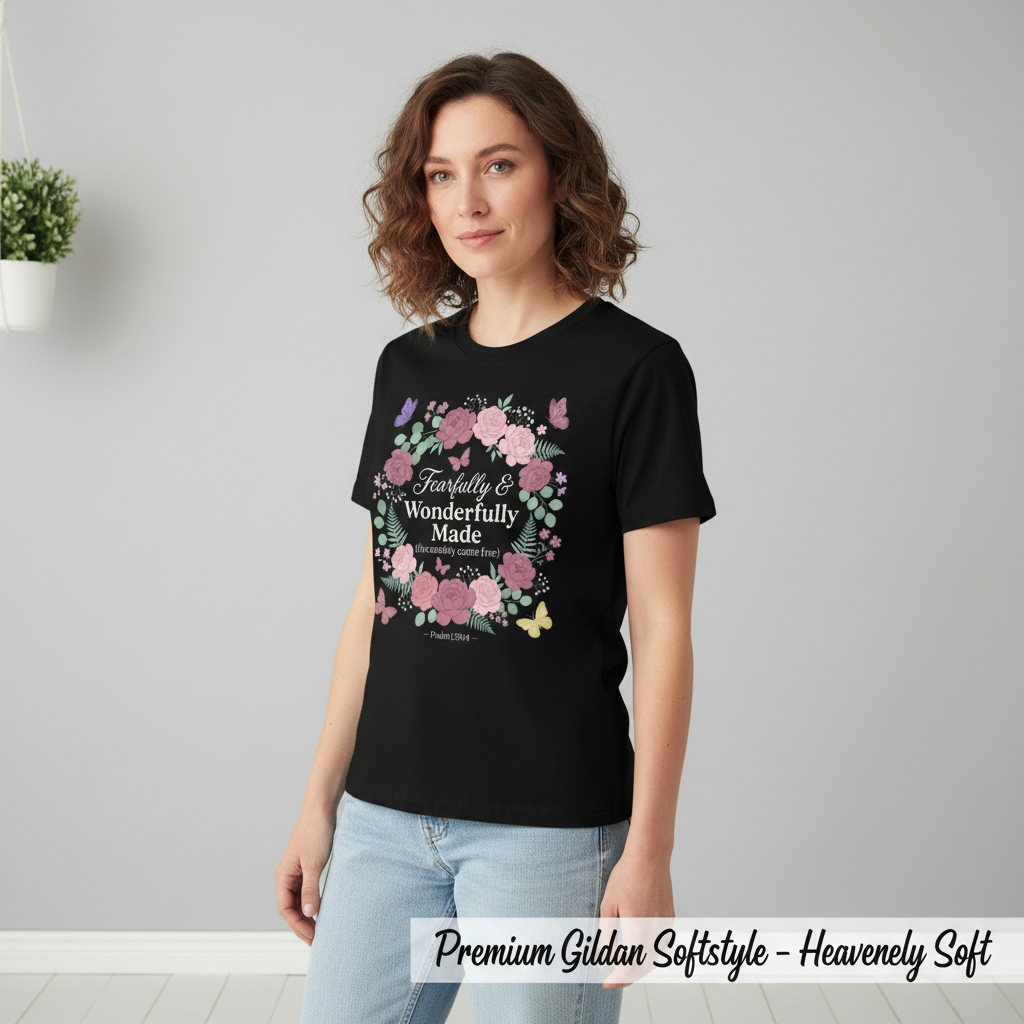 Fearfully & Wonderfully Made T-Shirt__space