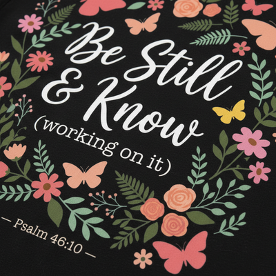 Be Still & Know T-Shirt__detail