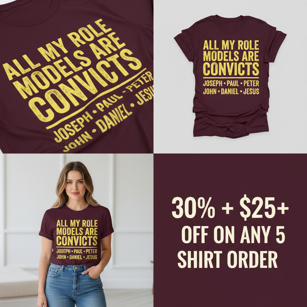 Role Model Convicts T-Shirt_4_panel
