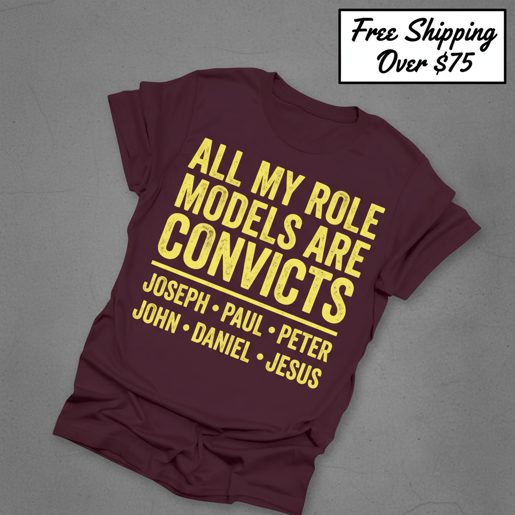 Role Model Convicts T-Shirt_fold_tilt