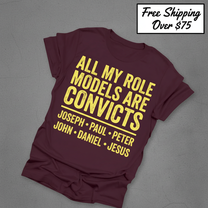 Role Model Convicts T-Shirt_fold_tilt