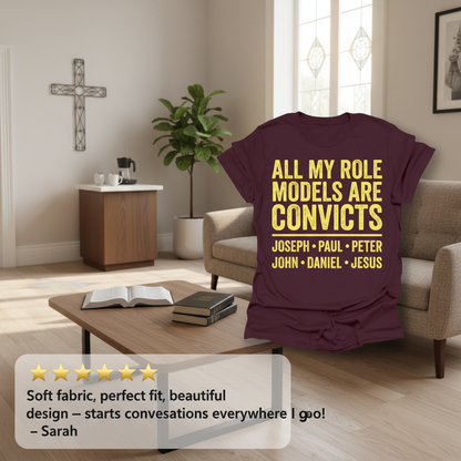 Role Model Convicts T-Shirt_review_5star
