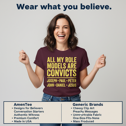 Role Model Convicts T-Shirt_product_table
