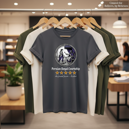 Persian Royal Courtship T-Shirt_boutique_rack
