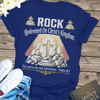 Christ the Rock Fortress T-Shirt_extreme_za