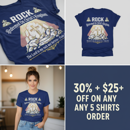 Christ the Rock Fortress T-Shirt_4_panel