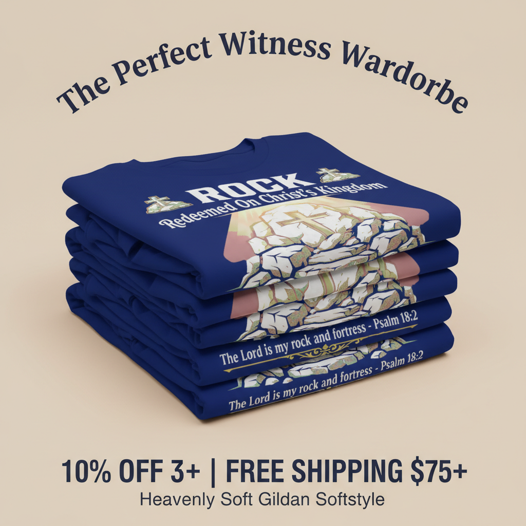 Christ the Rock Fortress T-Shirt_stacked_promotion