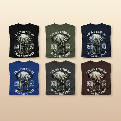 Until I Said Amen T-Shirt_6color_grid
