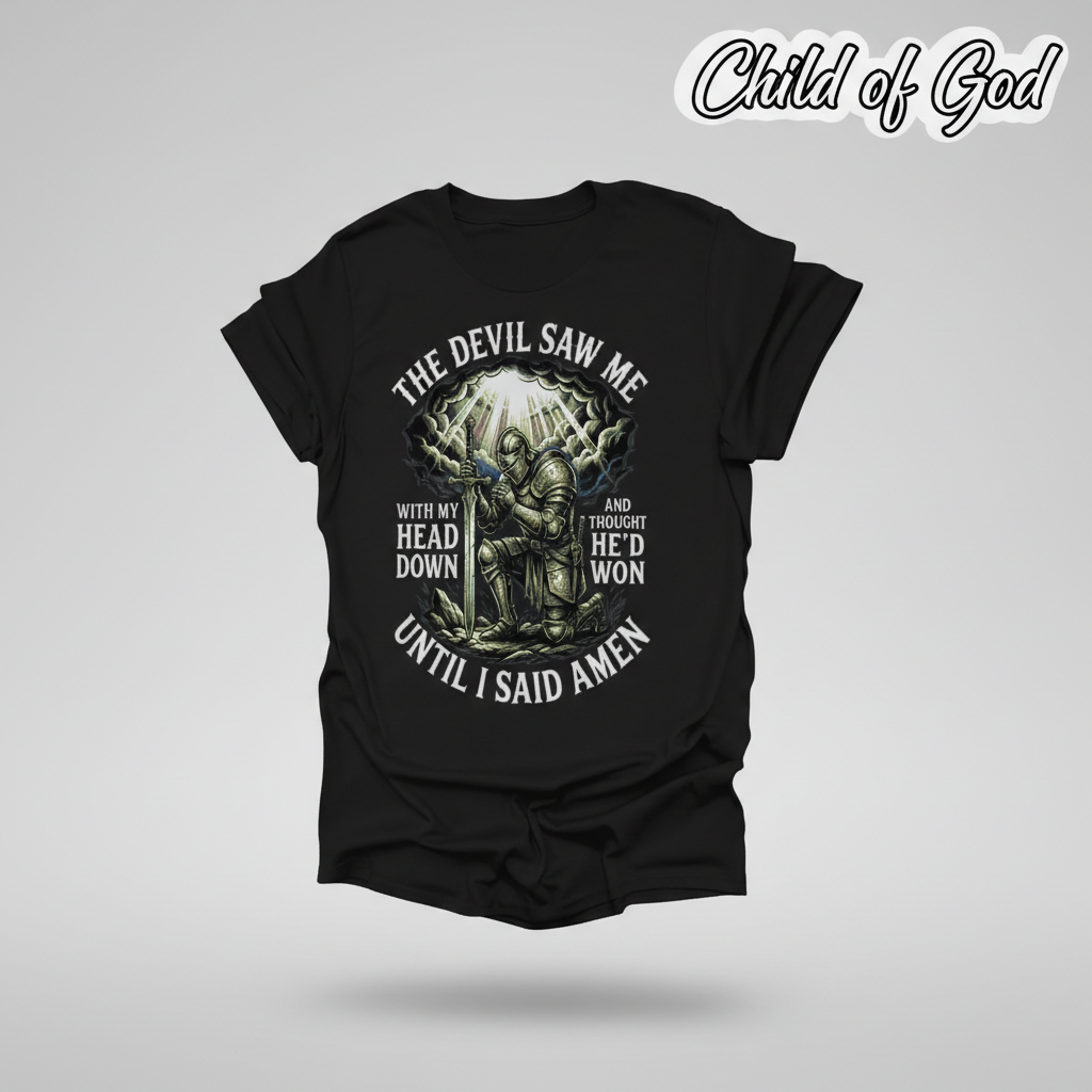 Until I Said Amen T-Shirt_3d_float