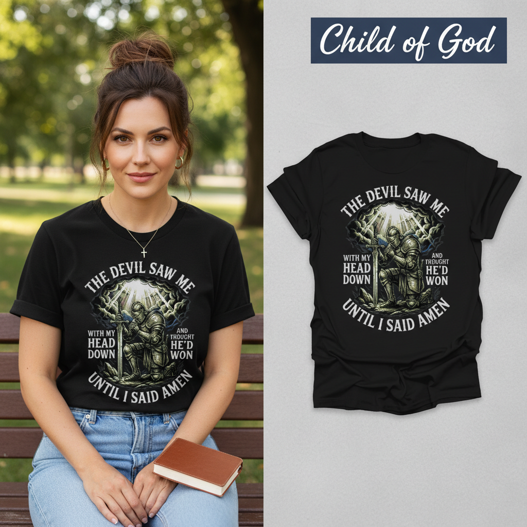 Until I Said Amen T-Shirt_model_flat