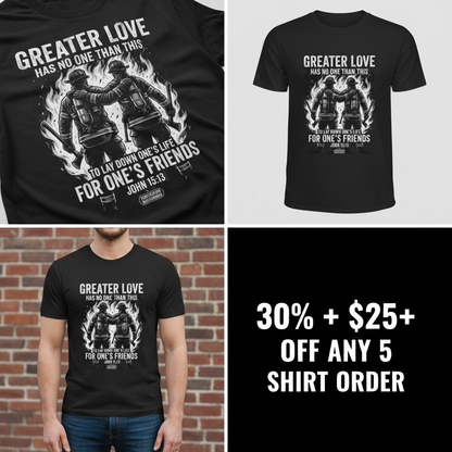 Greater Love Firefighter T-Shirt_4_panel