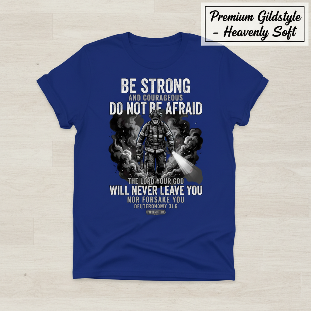 Fearless Firefighter Faith T-Shirt_clean