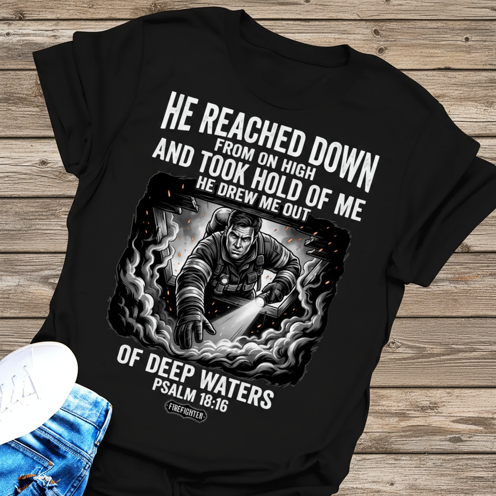 Rescued by Faith T-Shirt_extreme_za