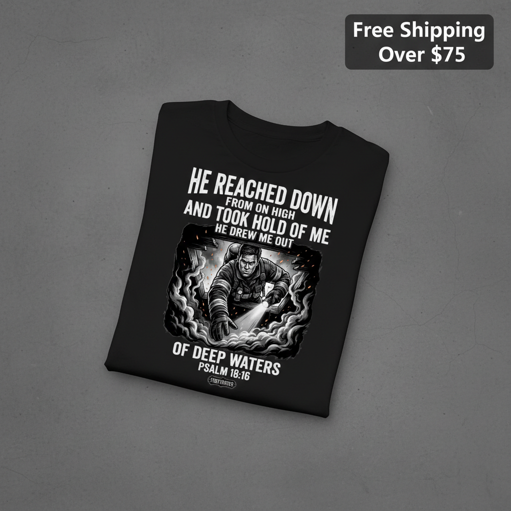 Rescued by Faith T-Shirt_fold_tilt