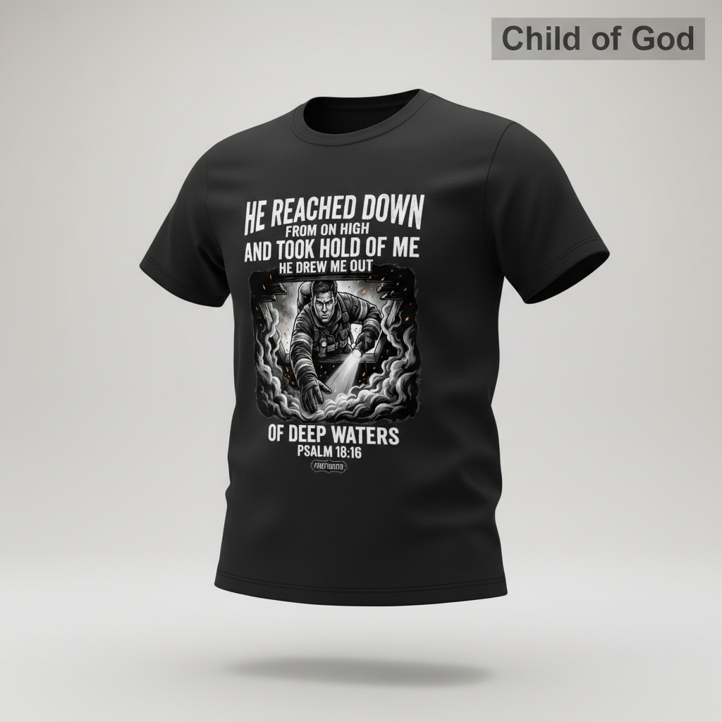 Rescued by Faith T-Shirt_3d_float