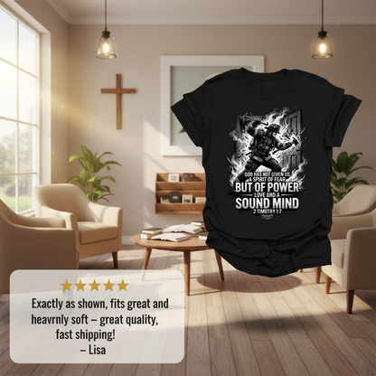 Fearless Firefighter Faith T-Shirt_review_5star