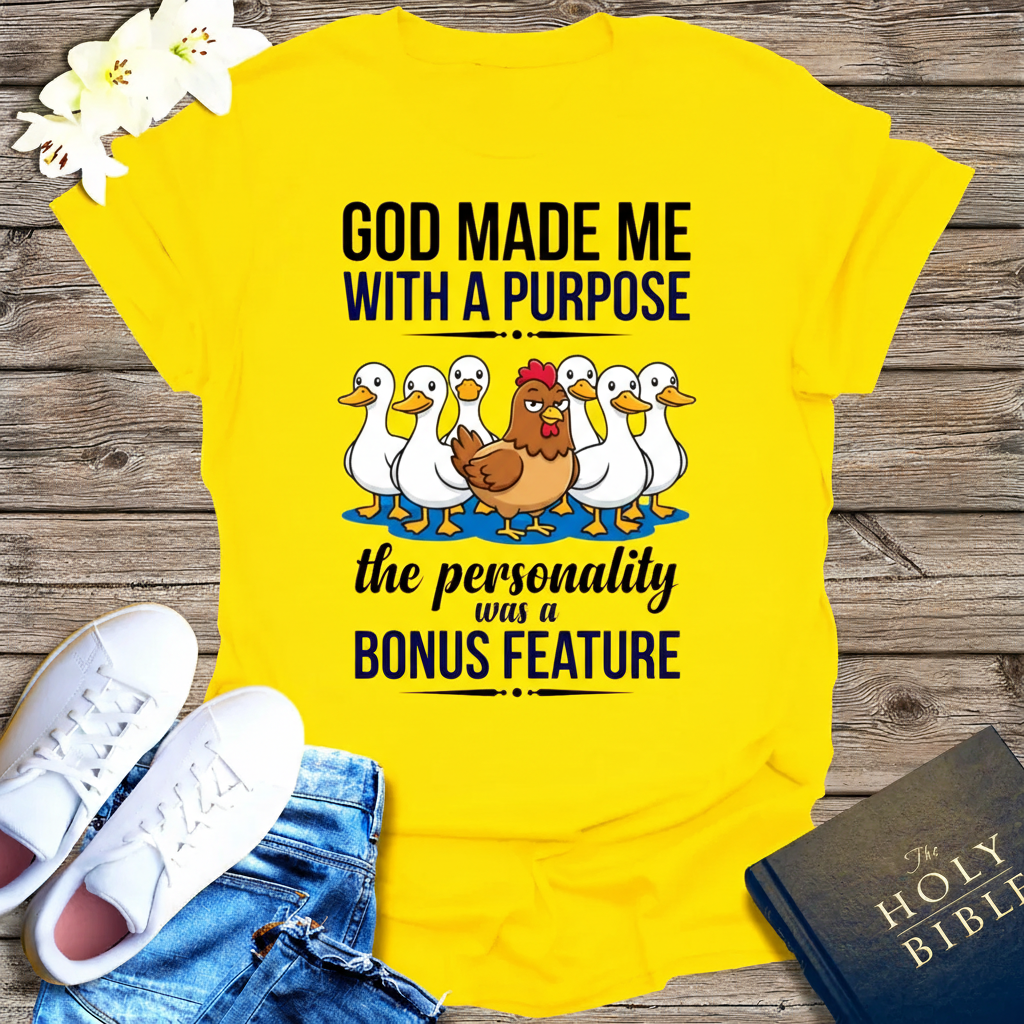 Purpose & Personality T-Shirt_triple_model