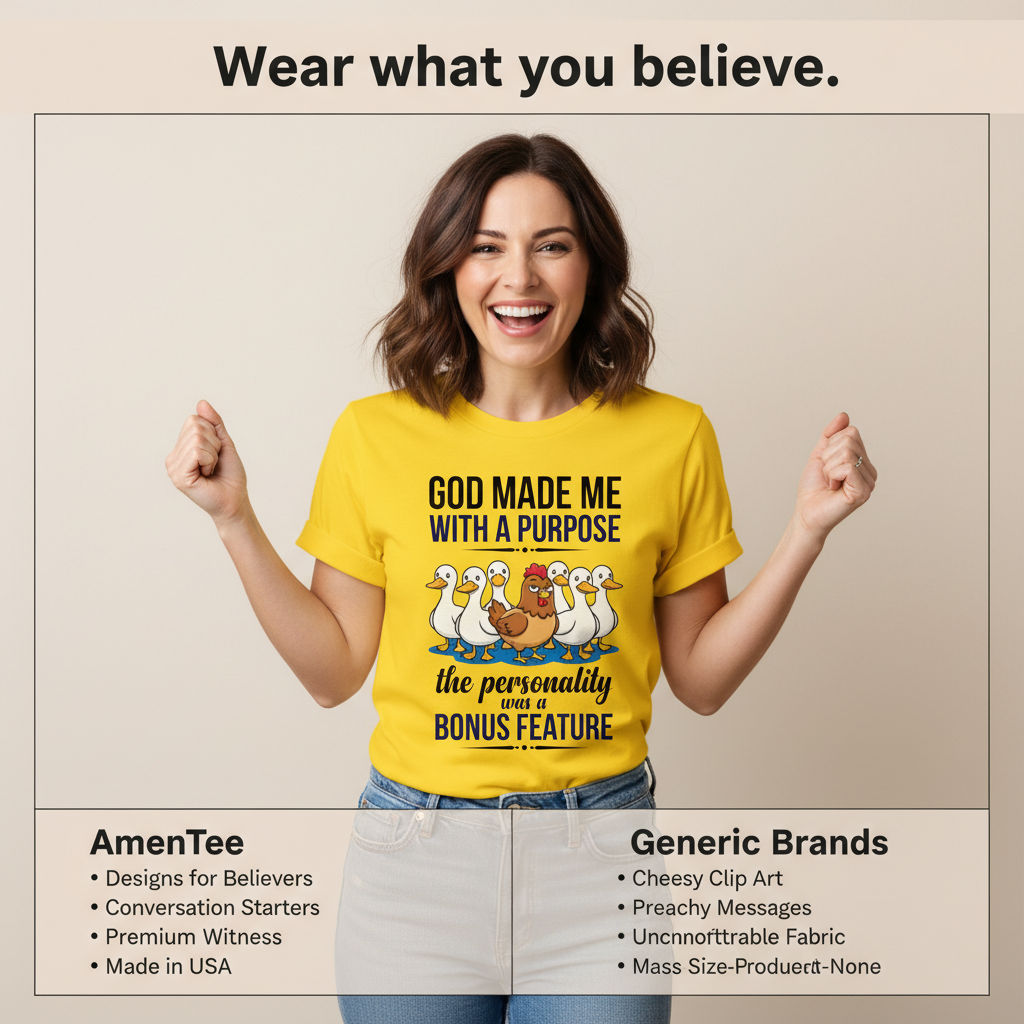 Purpose & Personality T-Shirt_product_table