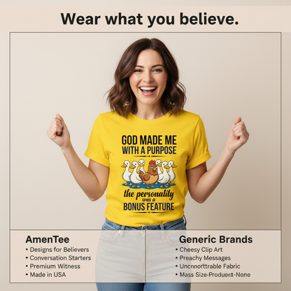 Purpose & Personality T-Shirt_product_table
