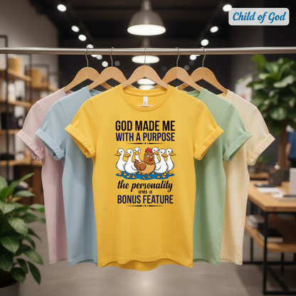 Purpose & Personality T-Shirt_boutique_rack