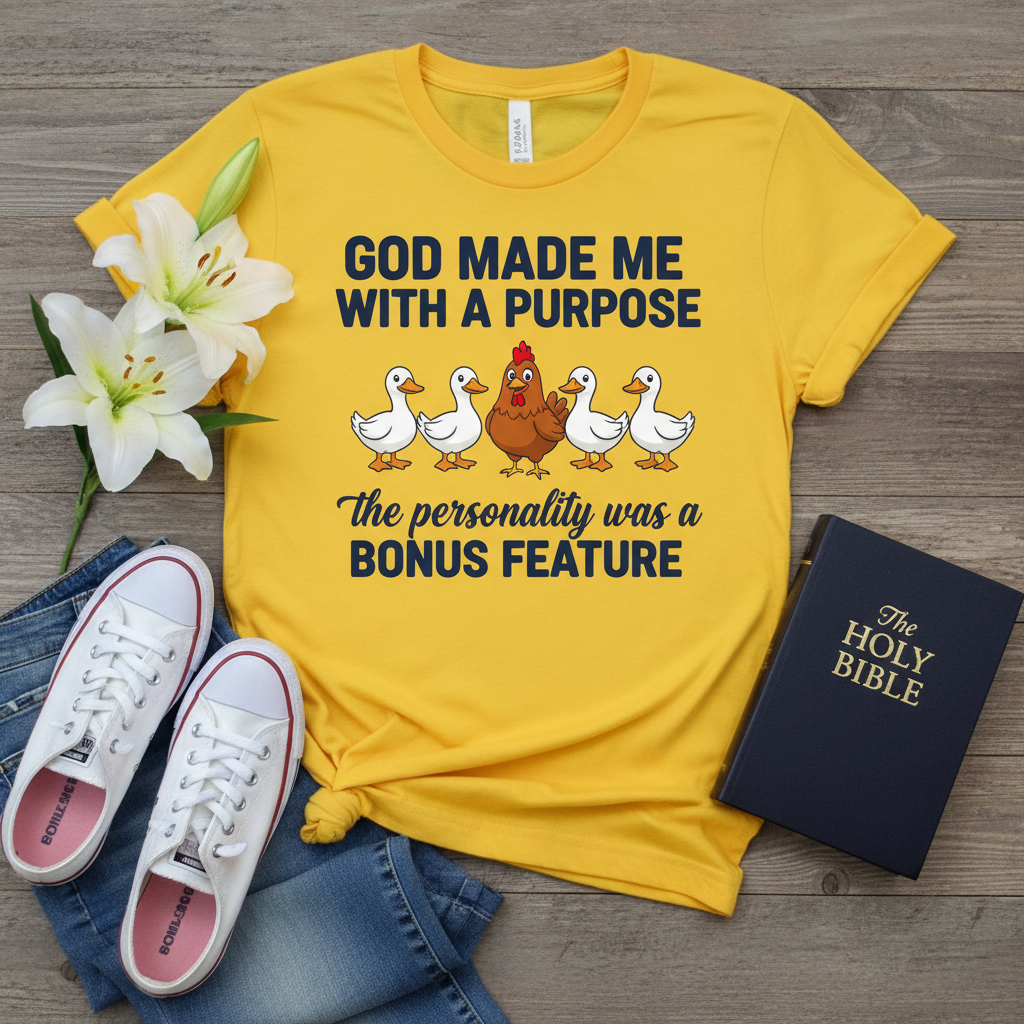 Purpose & Personality T-Shirt_dual_model_life