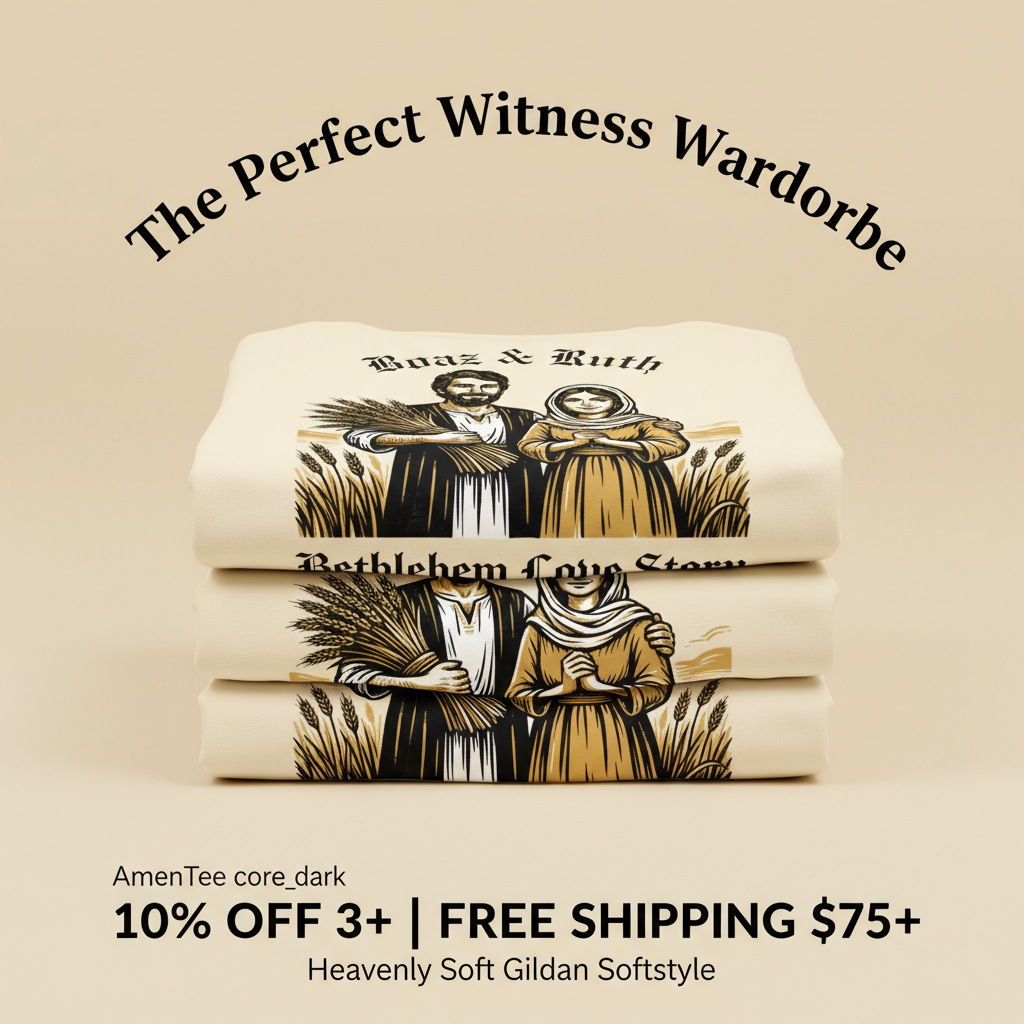 Boaz & Ruth Bethlehem Love Story T-Shirt_stacked_promotion