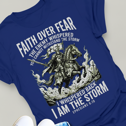 Faith Over Fear Warrior T-Shirt_extreme_za