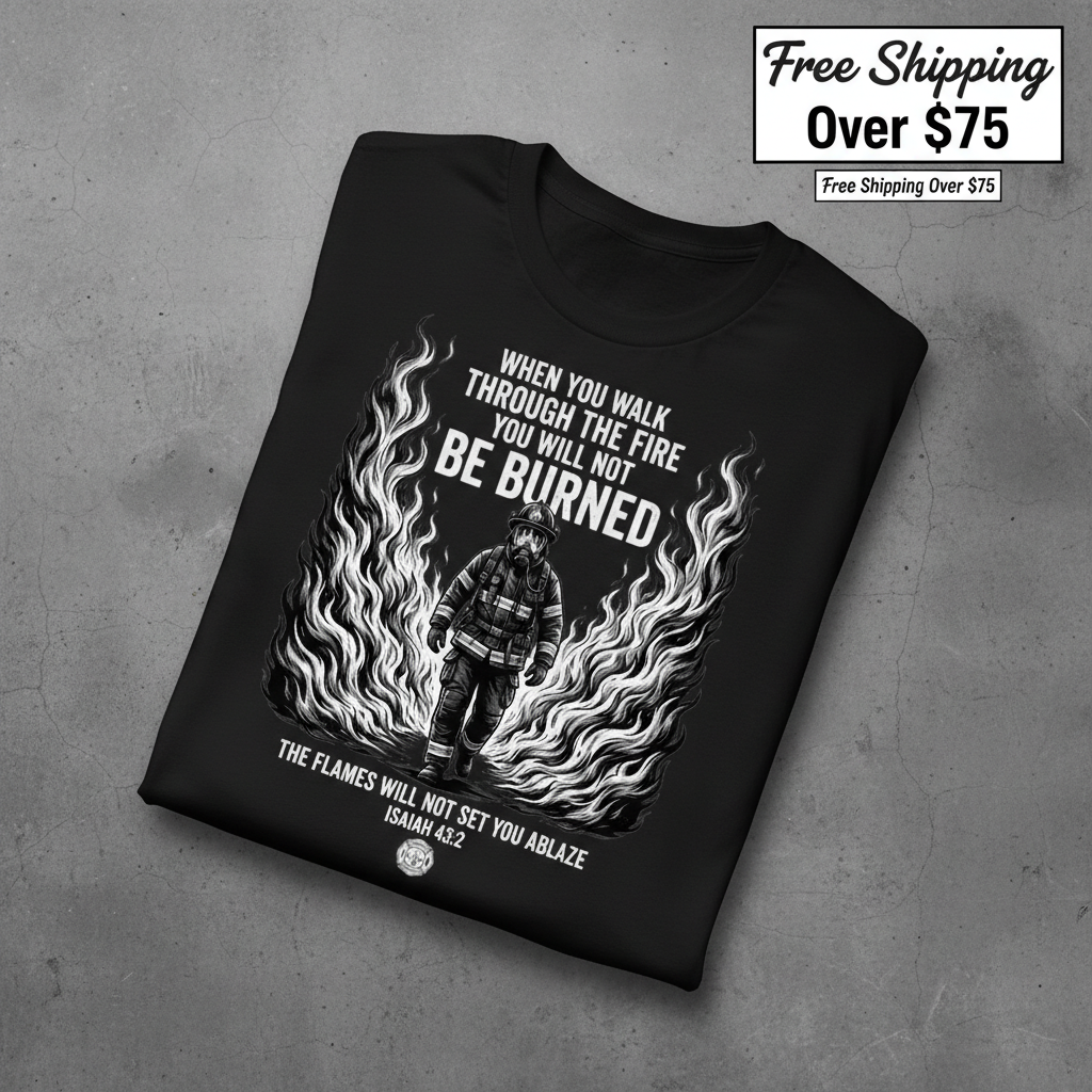 Walk Through Fire T-Shirt_fold_tilt