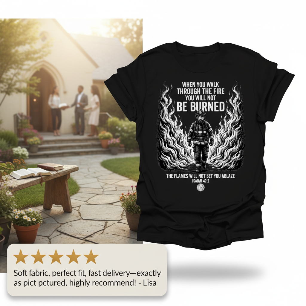 Walk Through Fire T-Shirt_review_5star