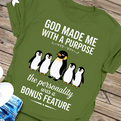 Purpose & Personality Penguin T-Shirt_extreme_za