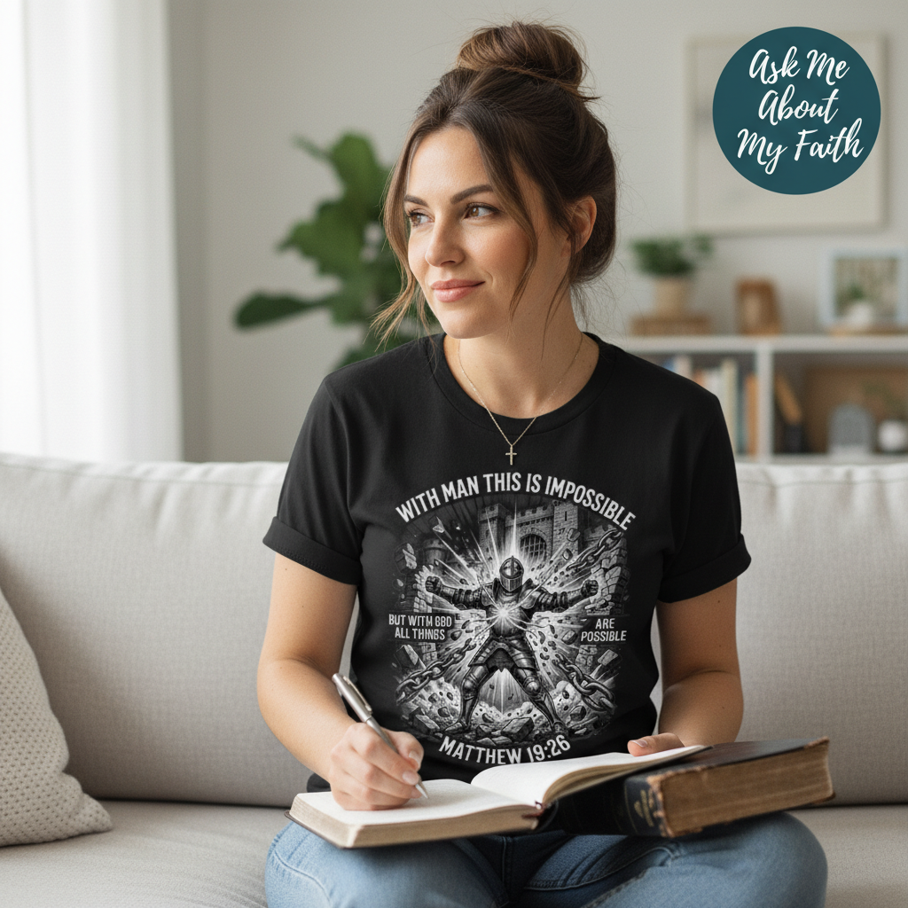 With God All Things Are Possible T-Shirt__use