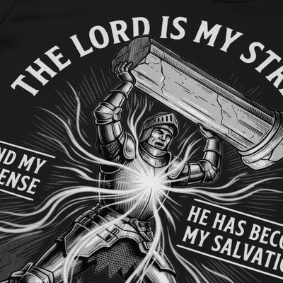 The Lord Is My Strength T-Shirt__detail