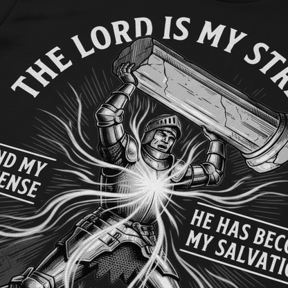 The Lord Is My Strength T-Shirt__detail