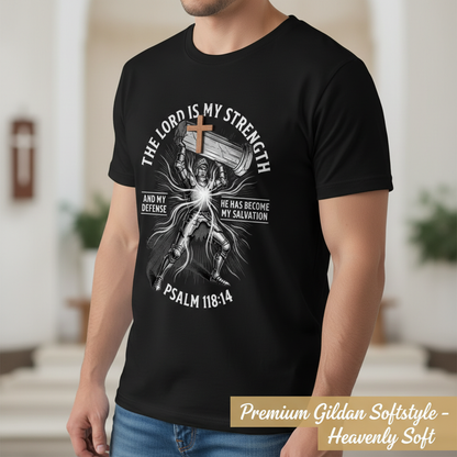The Lord Is My Strength T-Shirt__space