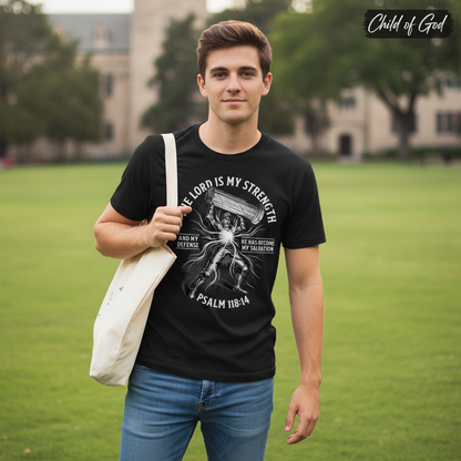 The Lord Is My Strength T-Shirt__lifestyle