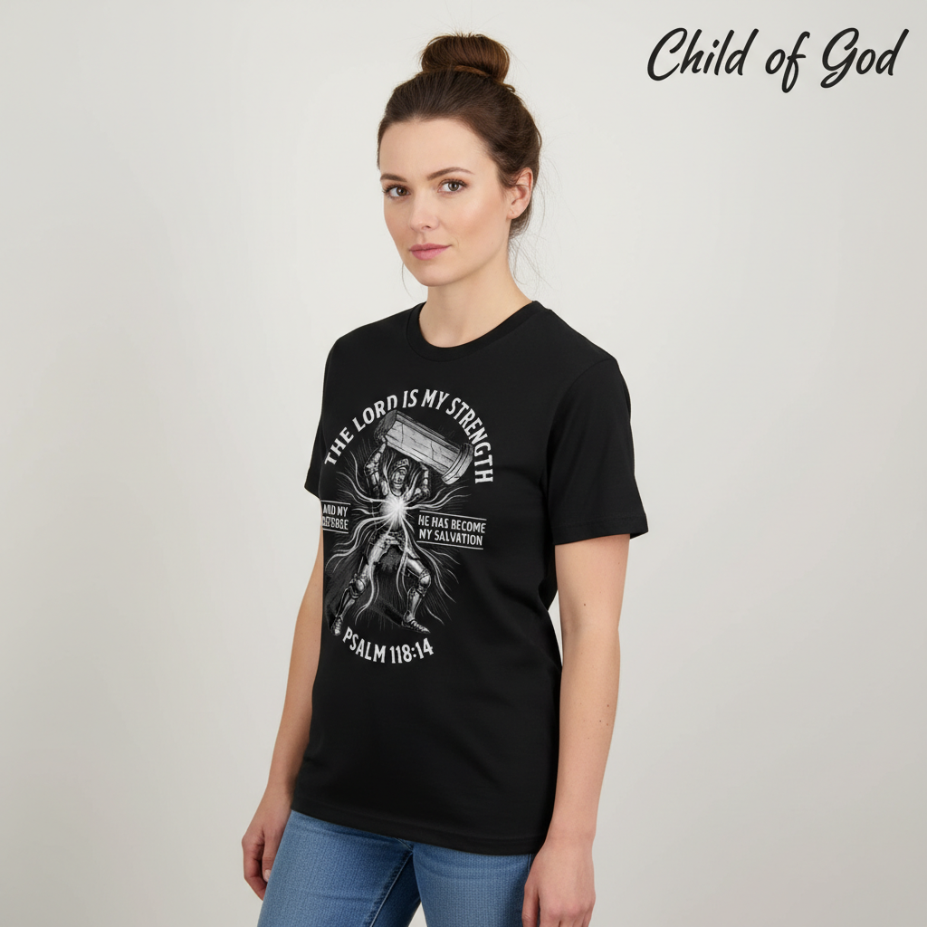 The Lord Is My Strength T-Shirt__hero
