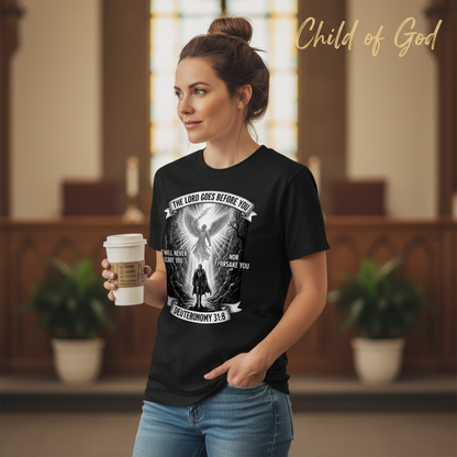 He Will Never Forsake T-Shirt__lifestyle