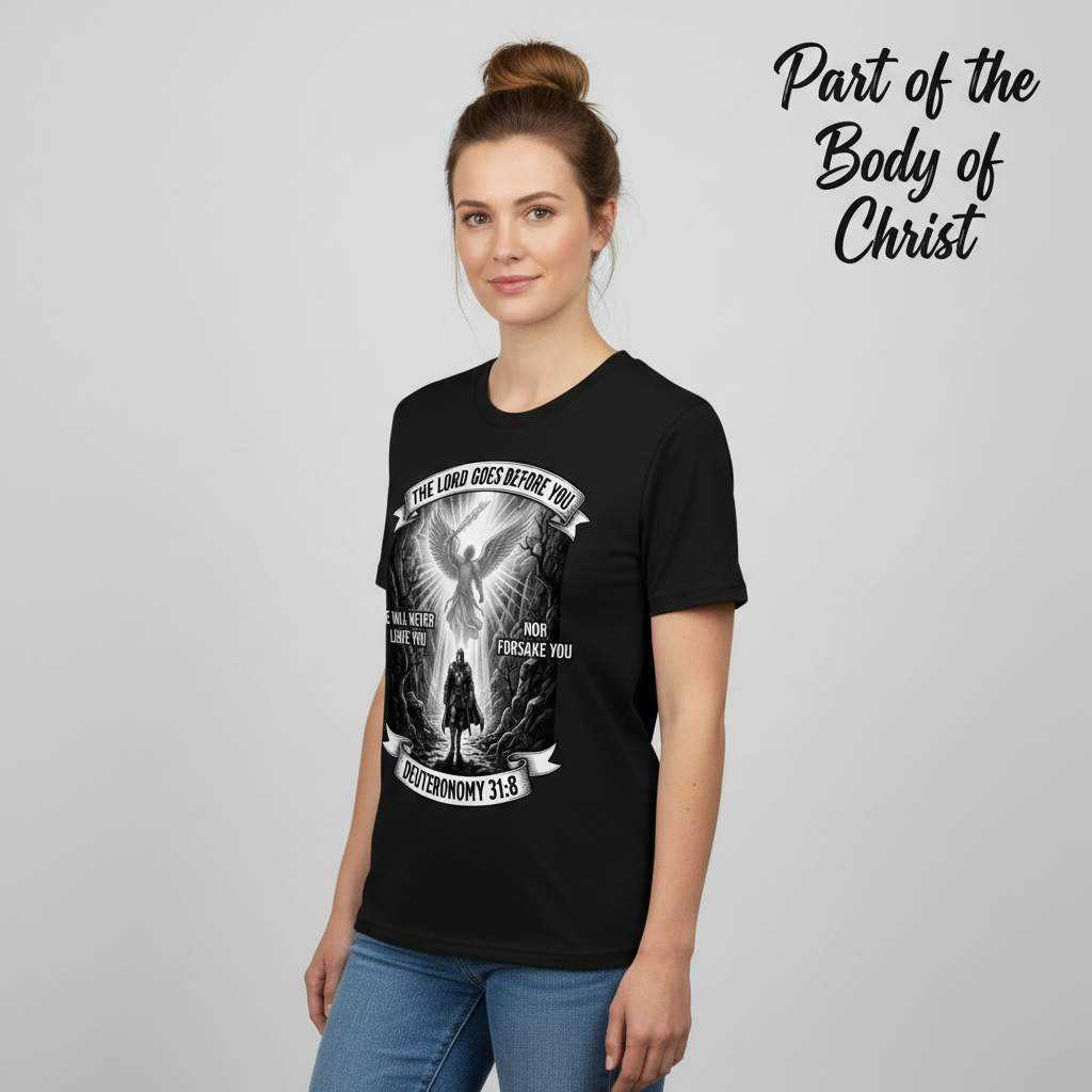 He Will Never Forsake T-Shirt__hero