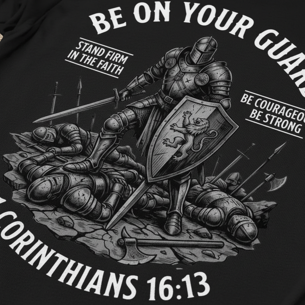 Stand Firm In The Faith T-Shirt__detail