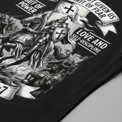 Spirit of Power Warrior T-Shirt__detail