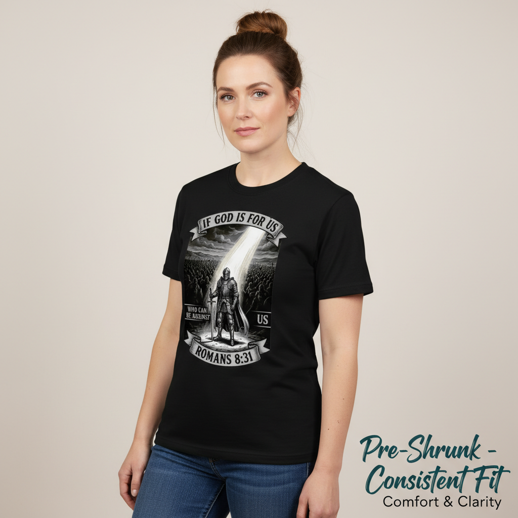 If God Is For Us Warrior T-Shirt__benefit