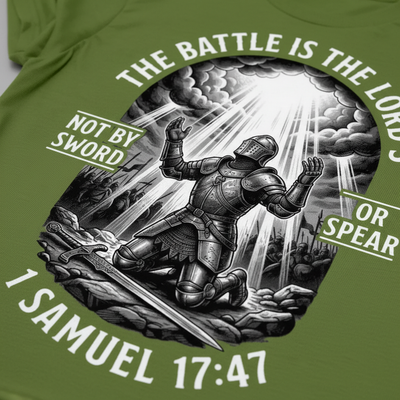 The Battle Is the Lord’s T-Shirt__detail