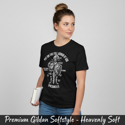 Full Armor of God Warrior T-Shirt__space
