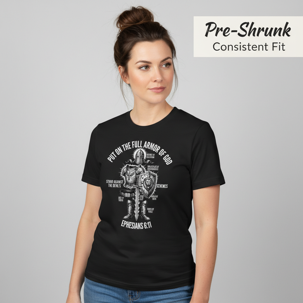 Full Armor of God Warrior T-Shirt__benefit