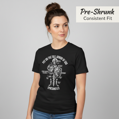 Full Armor of God Warrior T-Shirt__benefit