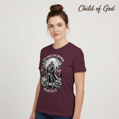 The Lord Is My Shepherd Warrior T-Shirt__hero
