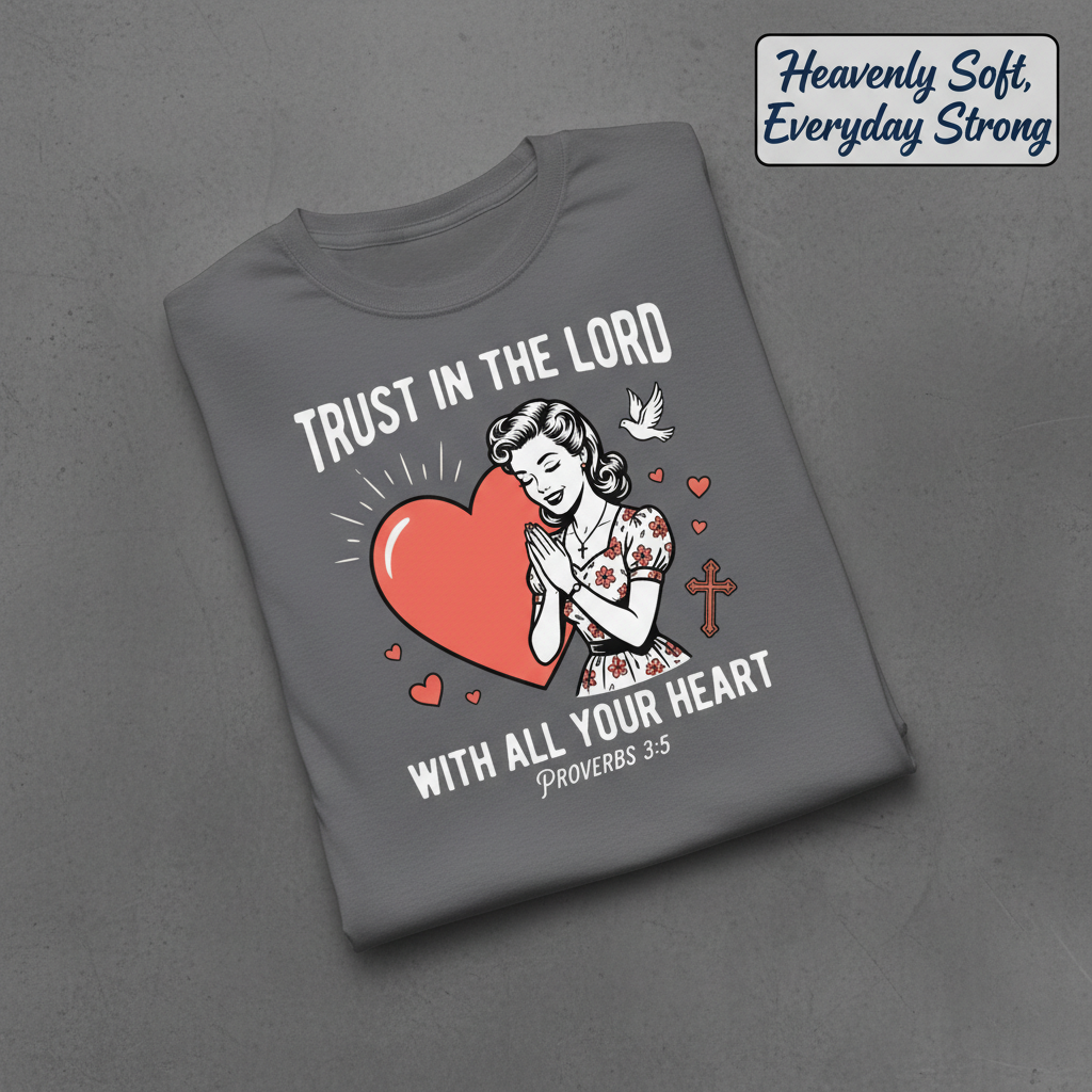 Trust In The Lord T-Shirt_fold_tilt